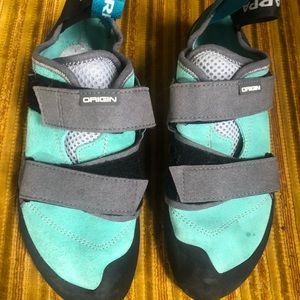 Scarpa climbing shoes